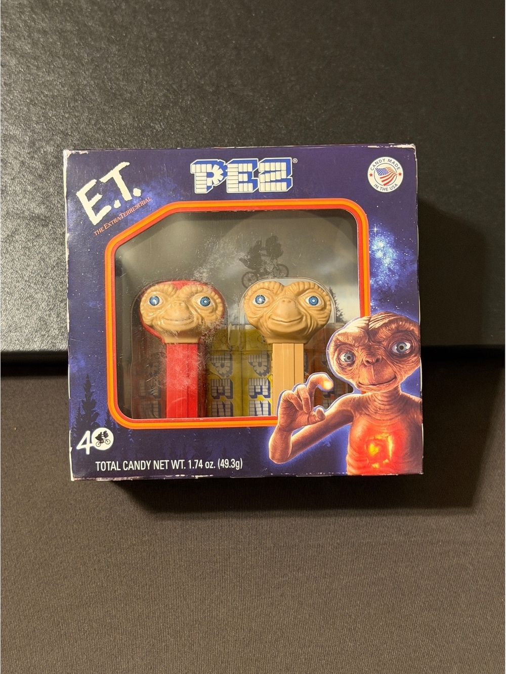 PEZ Candy Dispenser E.T. 40th Anniversary Gift Set Extraterrestrial New In Box